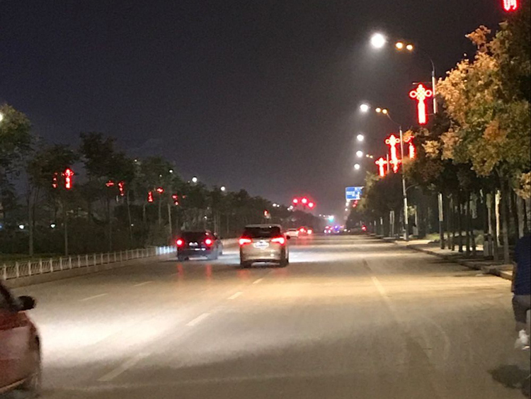 菏澤市鄆城縣水滸路、金河路照明改造